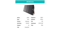 200W Portable Power Station;  FlashFish 40800mAh Solar Generator with 60W 18V ETFE Portable Solar Panel;  Flashfish Foldable Solar Charger