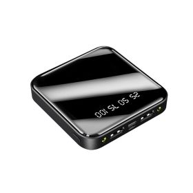 Mini Power Bank Wholesale Share Its Own Line (Option: Black without wire-5000mAh)