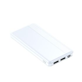 Mobile Phone Portable Large Capacity 20000 MA Mini Charging Treasure (Option: White-PD20W Quick charging-20000mah)
