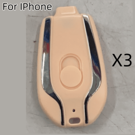 1500mAh Mini Power Emergency Pod Keychain Charger With Type-C Ultra-Compact Mini Battery Pack Fast Charging Backup Power Bank (Option: Bundle16-Set)